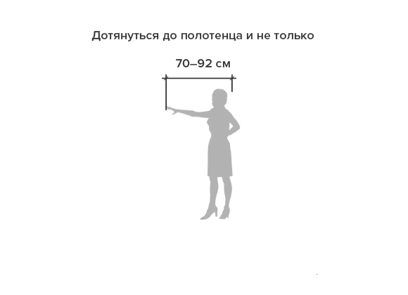 Дотянутся до полотенца