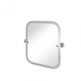 Burlington: Прямоугольное зеркало 590x66x620 mm, ХРОМ